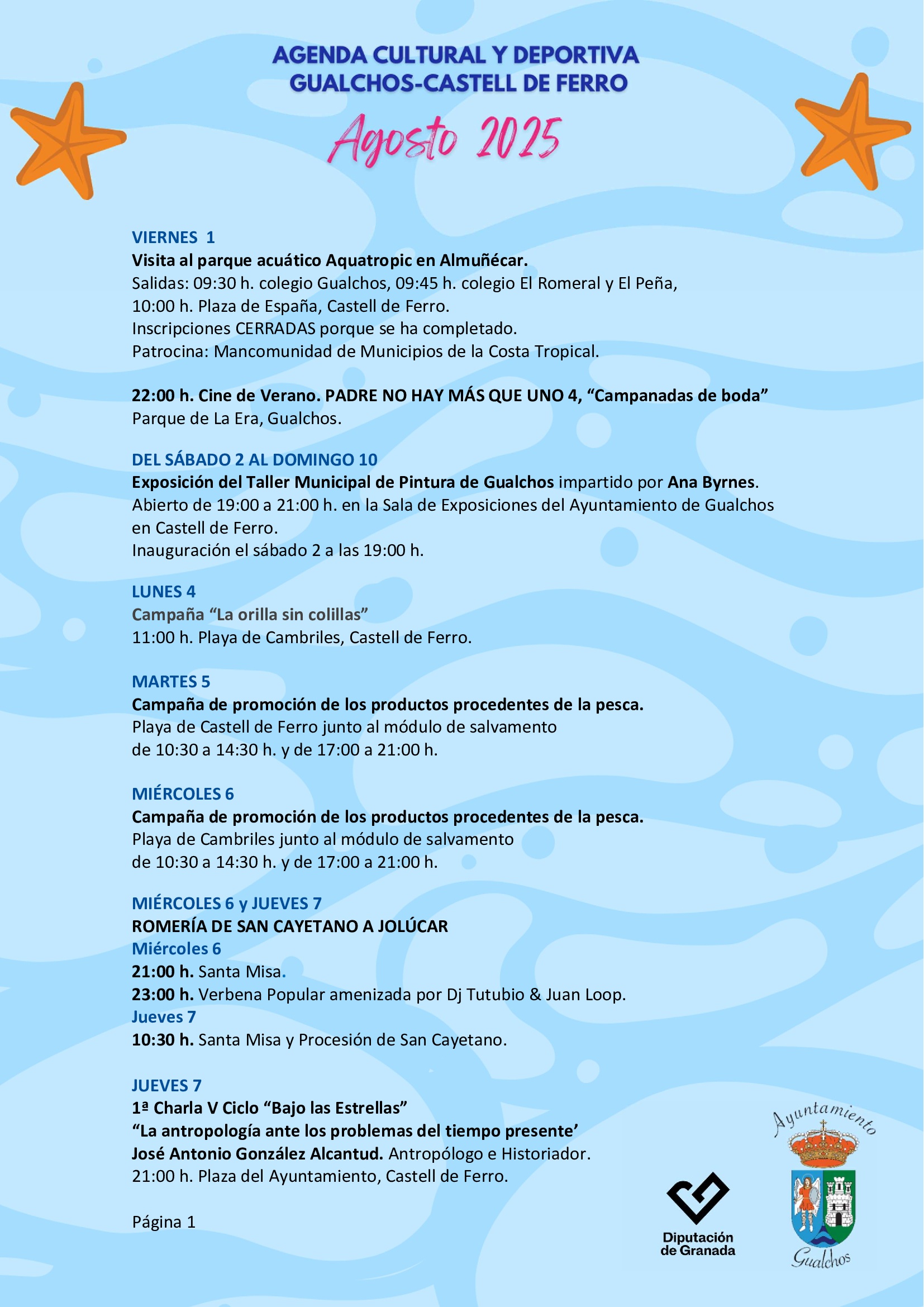 cartel del evento