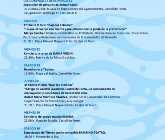 Agenda cultural - AGOSTO