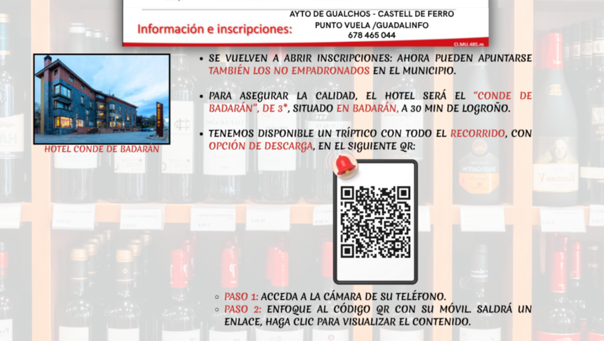 Viaje - La Rioja ¡ÚLTIMAS PLAZAS!