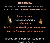 II ciclo conciertos de cámara