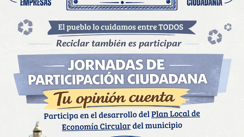 21/07/2026 Jornadas de participación ciudadana