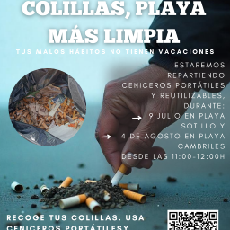 Playa sin colillas