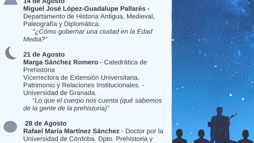V CHARLAS "BAJO LAS ESTRELLAS"