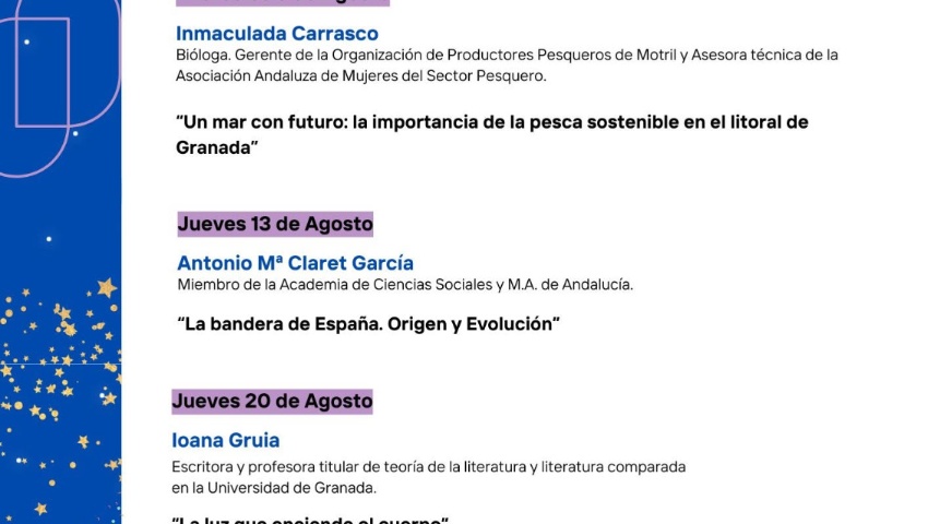 VI Ciclo de charlas bajo las estrellas